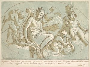 Venus Omgiven av Putti, ca. 1735.