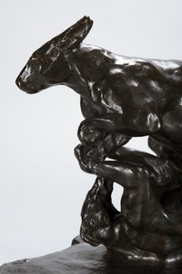 Känguru och hund av Arthur Putnam