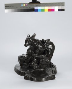 Känguru och hund av Arthur Putnam