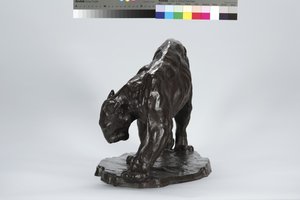 Stort Puma-luktande oxspår av Arthur Putnam