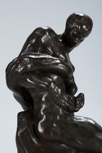 Man och orm av Arthur Putnam