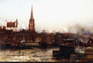 Treenigheten från floden, 1880 av Arthur Quartley