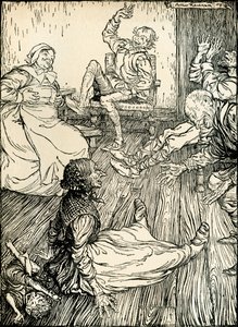 En midsommarnattsdröm av Arthur Rackham
