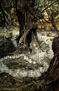 En midsommarnattsdröm av Arthur Rackham