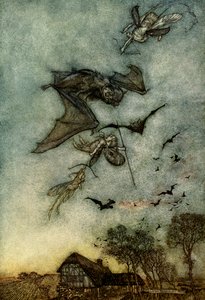 En midsommarnattsdröm av Arthur Rackham
