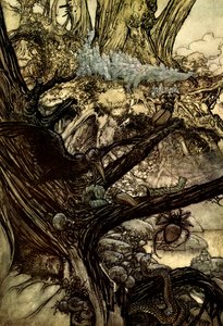 En midsommarnattsdröm av Arthur Rackham