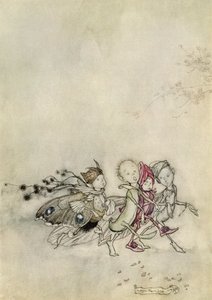 En midsommarnattsdröm av Arthur Rackham