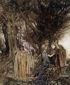 En midsommarnattsdröm av Arthur Rackham
