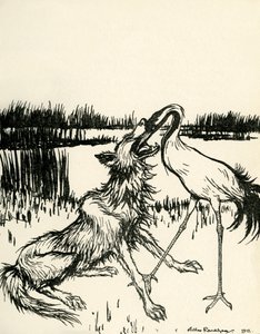 Aesops fabler av Arthur Rackham