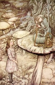 Alices äventyr i Underlandet av Lewis Carroll av Arthur Rackham