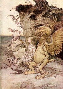 Alices äventyr i Underlandet av Lewis Carroll av Arthur Rackham