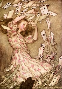 Alices äventyr i Underlandet av Lewis Carroll av Arthur Rackham