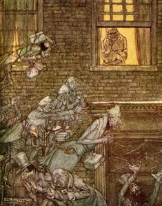 Charles Dickens A Christmas Carol av Arthur Rackham