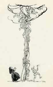 Jack och bönstjälken av Arthur Rackham