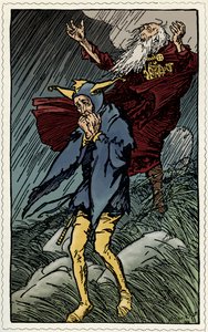 King Lear av William Shakespeare av Arthur Rackham