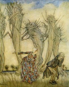 Herr och fru Vinäger av Arthur Rackham