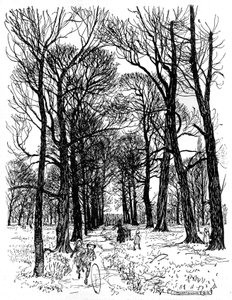 Peter Pan i Kensington Gardens av Arthur Rackham