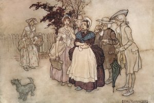 Rip Van Winkle, 1907 av Arthur Rackham