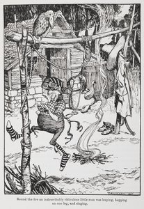 Rumpelstiltskinn av Arthur Rackham