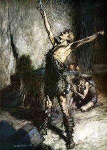 Siegfried av Arthur Rackham