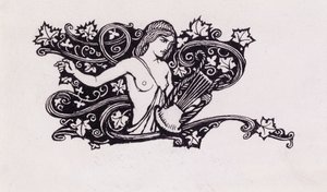 Sweetest Echo, Sweetest Nymph, illustration från Comus, av John Milton (1608-74), version publicerad 1921 av Arthur Rackham