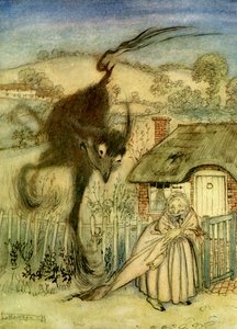 Bogey Beast av Arthur Rackham