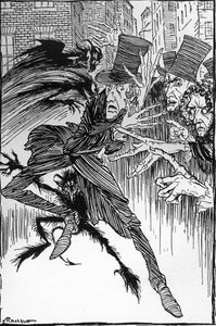 "The Imp of the Perverse" av Edgar Allan Poe av Arthur Rackham