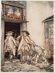 The Three Army Surgeons, från Little Brother & Little Sister and Other Tales by the Brothers Grimm, pub.1917 av Arthur Rackham