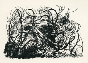 Brunnens tre huvuden av Arthur Rackham