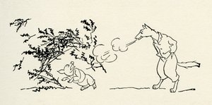 De tre små grisarna av Arthur Rackham