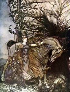 Valkyrian Valkyrian av Arthur Rackham