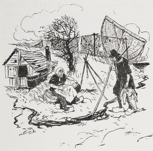 Fiskaren och hans fru. av Arthur Rackham