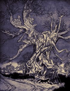 Legenden om Sleepy Hollow av Arthur Rackham