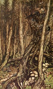 Undine av Friedrich de la Motte Fouque av Arthur Rackham