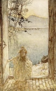 Undine av Friedrich de la Motte Fouque av Arthur Rackham