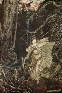 Undine av Friedrich de la Motte Fouque av Arthur Rackham