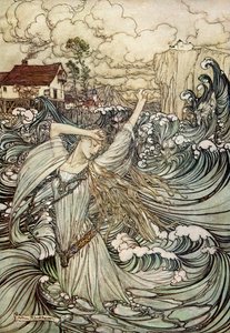 Undine av Friedrich de la Motte Fouque av Arthur Rackham