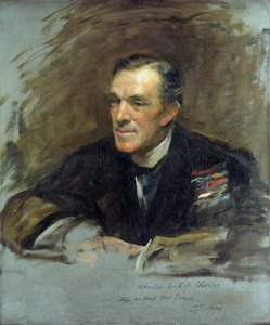 Porträtt av flottans amiral Sir Frederick Doveton Sturdee