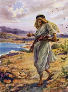 Såmannen (färg litho) av Arthur Twidle