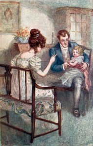 Illustration för Emma av Jane Austen
