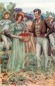 Illustration för Emma av Jane Austen