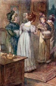 Illustration för Emma av Jane Austen