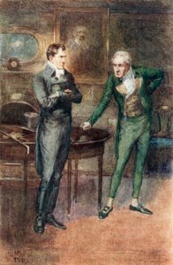 Illustration för Northanger Abbey av Jane Austen av Arthur Wallis Mills