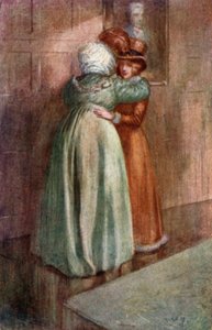 Illustration för Northanger Abbey av Jane Austen av Arthur Wallis Mills