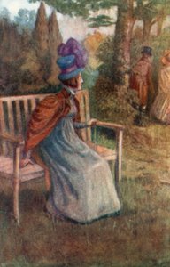 Illustration för Northanger Abbey av Jane Austen av Arthur Wallis Mills