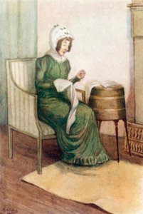 Illustration för Pride and Prejudice av Jane Austen av Arthur Wallis Mills