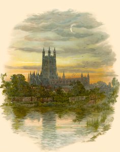 Gloucester Cathedral, North West av Arthur Wilde Parsons