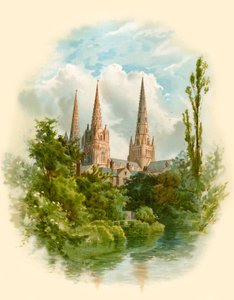 Lichfield Cathedral, sydvästra