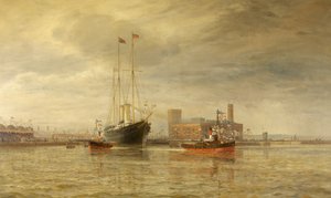 Invigning av Royal Edward Dock, Avonmouth, 9 juli