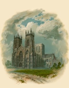 York Minster, västra framsidan